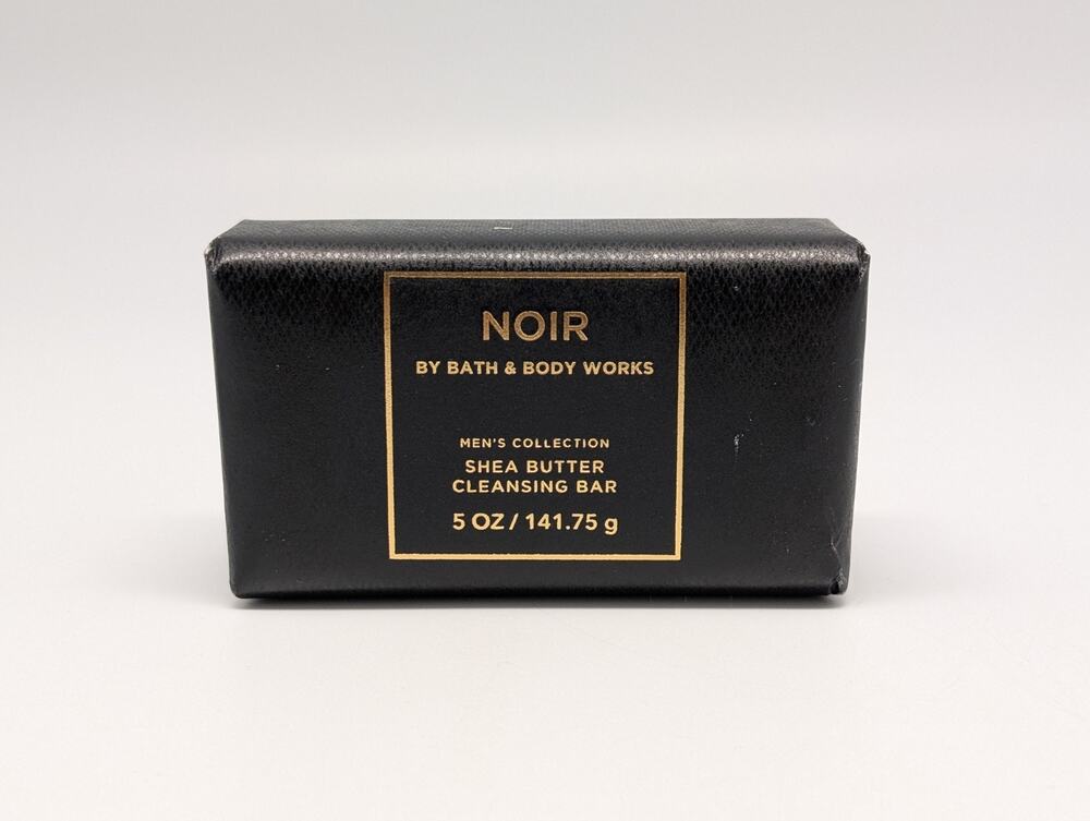 NOIR By Bath & Body Works Shea Butter Cleansing Bar Soap Men's Collection 5 oz